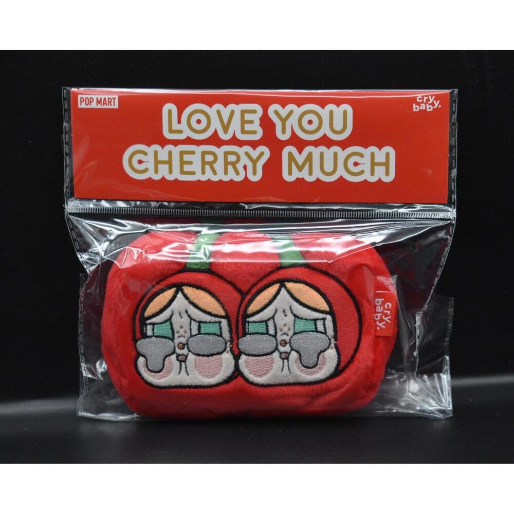 Pop Mart Crybaby Crying For Love You Cherry Much Pendant Storage Bag (A9)